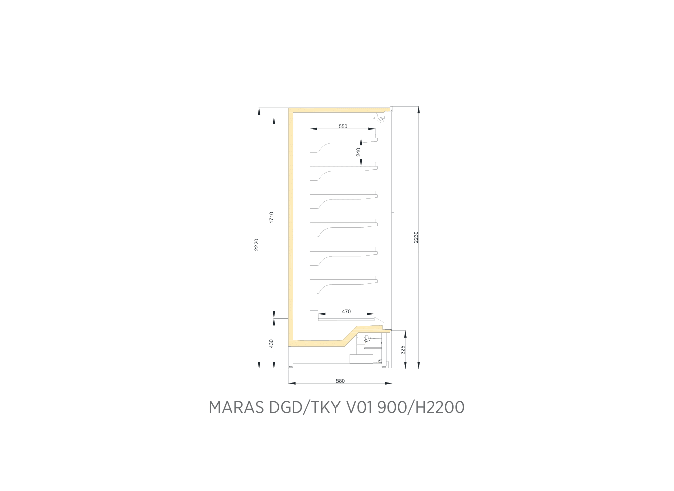 MARAS DGD TKY 900/H2200