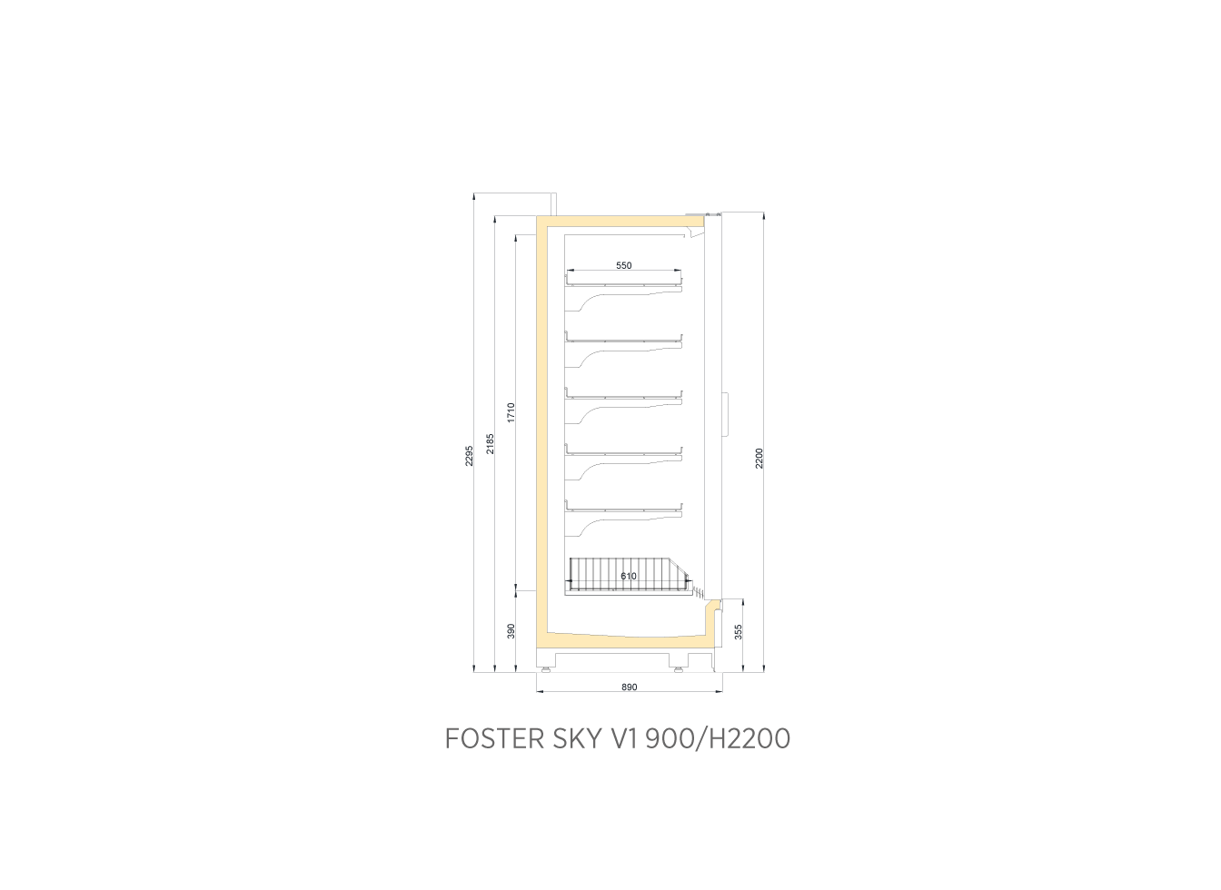 FOSTER SKY V1 900/H2200