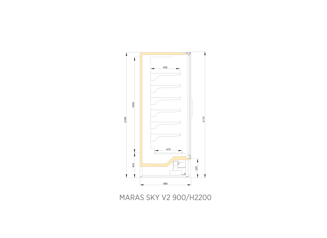 MARAS SKY V2 900/H2200