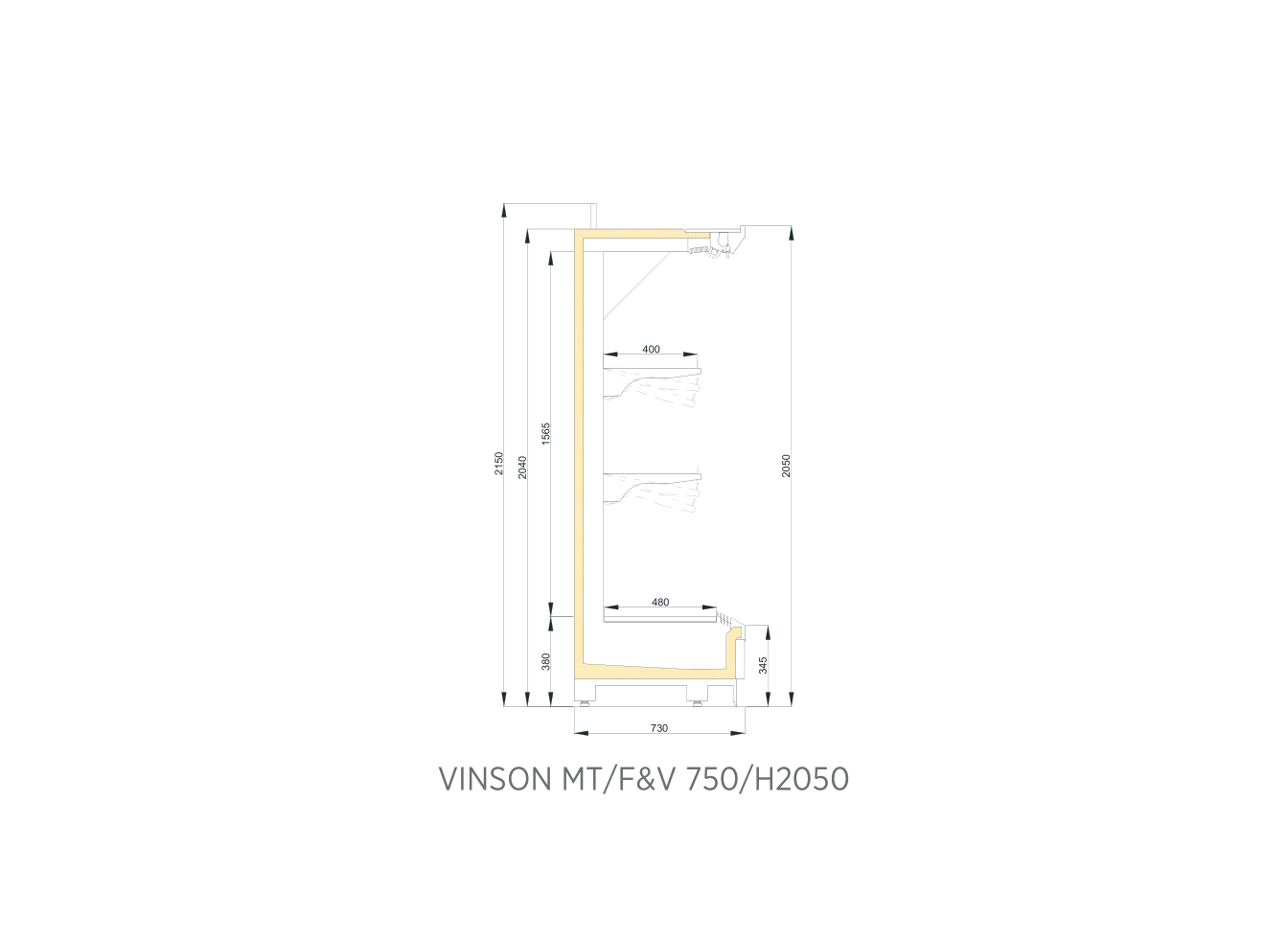 VINSON MT/F&V 750/H2050