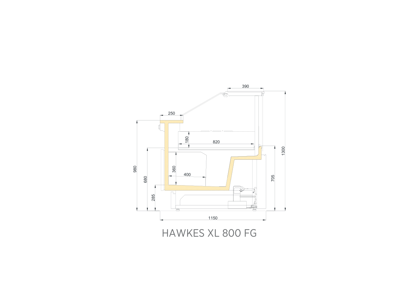 HAWKES FG XL 800