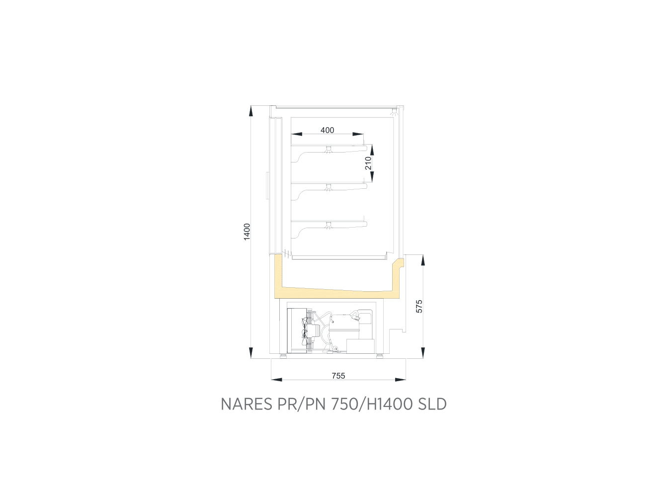 NARES PR-PN 750 H1400 SLD
