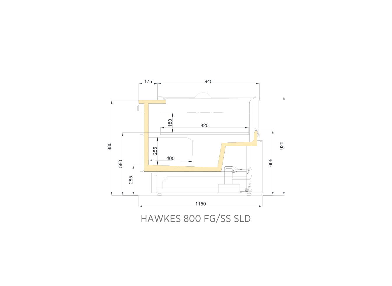 HAWKES FG SS SLD 800