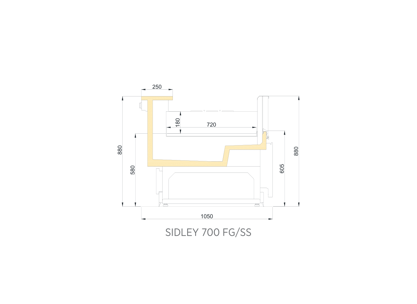 SIDLEY 700 FG SS