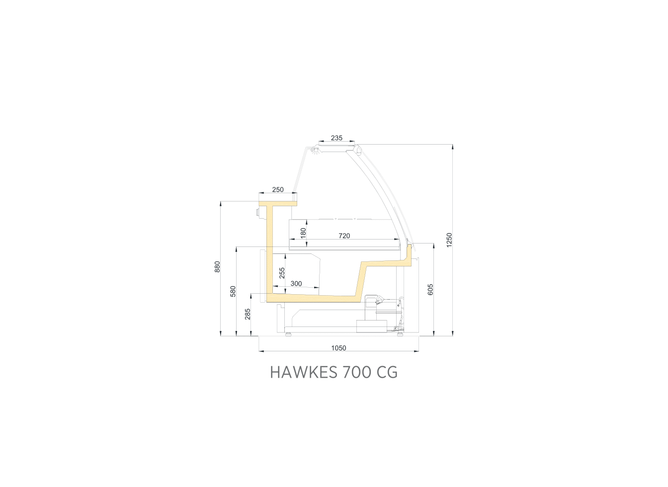 HAWKES 700 CG